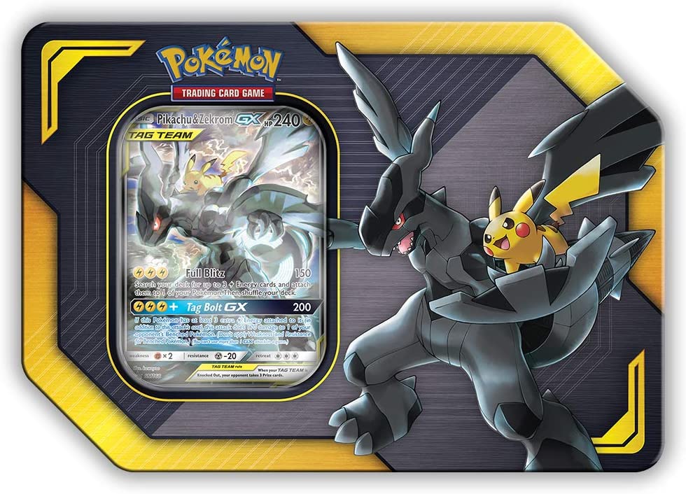 Collector's Tag Team Tin (Pikachu & Zekrom GX)