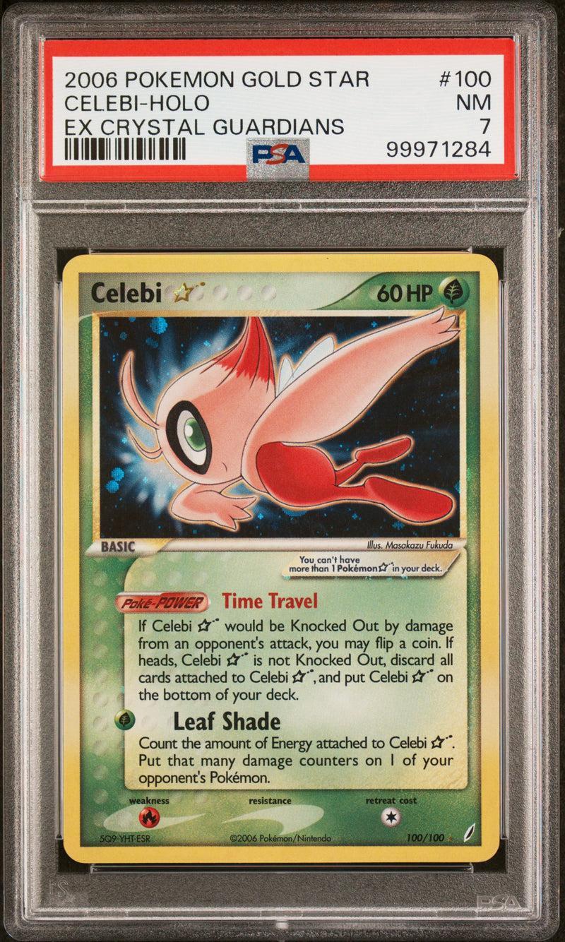 2006 POKEMON CELEBI-HOLO EX CRYSTAL GUARDIANS