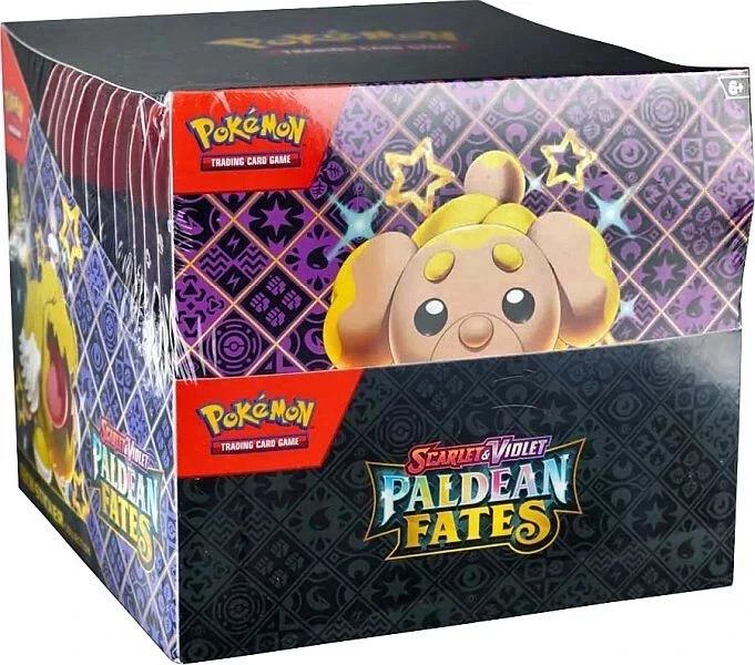 Scarlet & Violet: Paldean Fates - Tech Sticker Collection Display