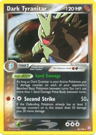 Dark Tyranitar (20/109) (Theme Deck Exclusive) [EX: Team Rocket Returns]
