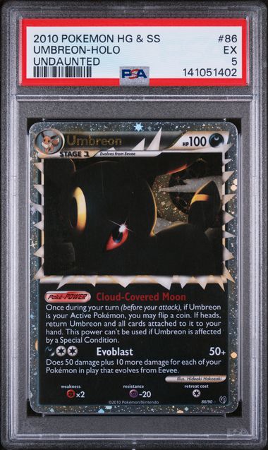 2010 POKEMON HEARTGOLD & SOULSILVER UNDAUNTED