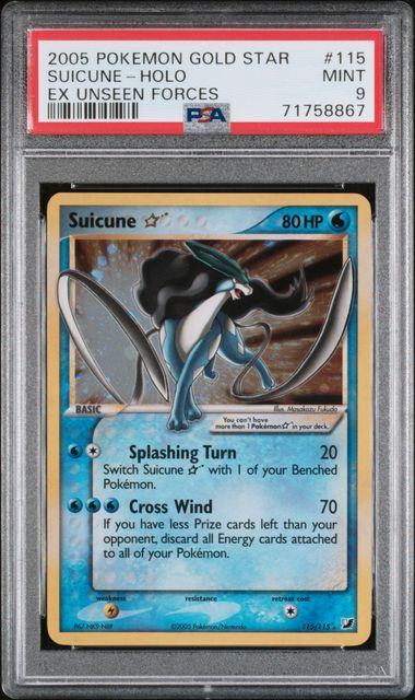 2005 POKEMON EX UNSEEN FORCES