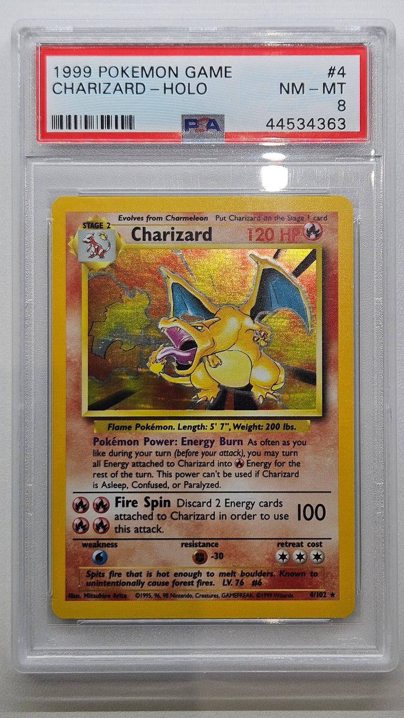 1999 POKEMON GAME CHARIZARD-HOLO