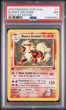 2000 POKEMON GYM CHALLENGE BLAINE'S ARCANINE HOLO - 1ST EDITION