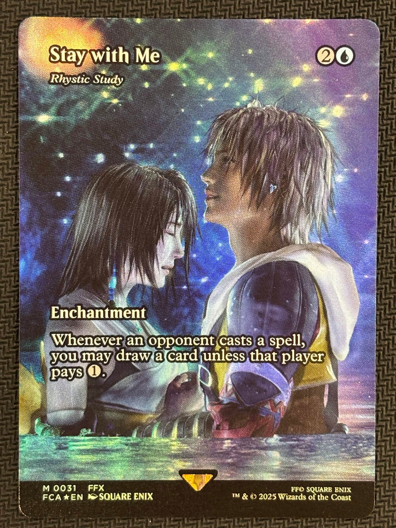 Stay with Me - Rhystic Study (Showcase) [FINAL FANTASY : Through the Ages] SCAN