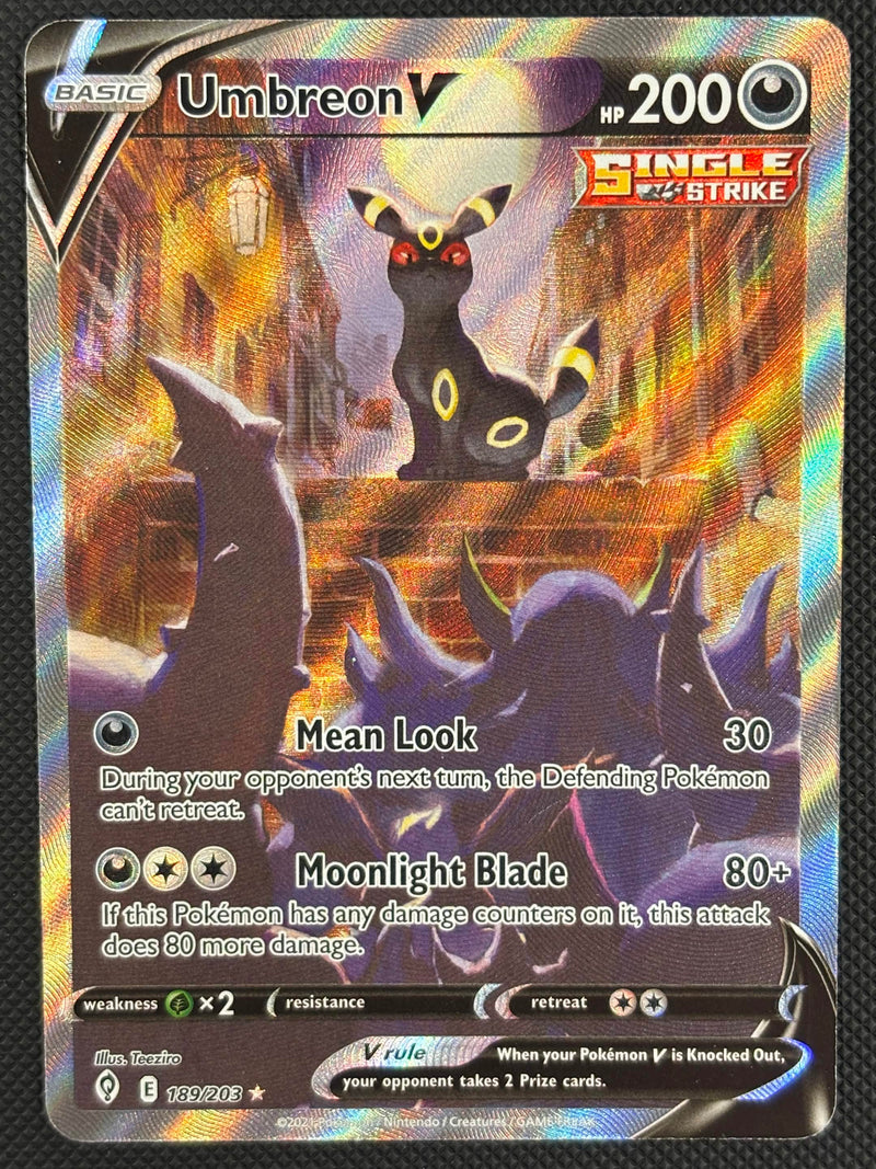 Umbreon V (189/203) [Sword & Shield: Evolving Skies] SCAN