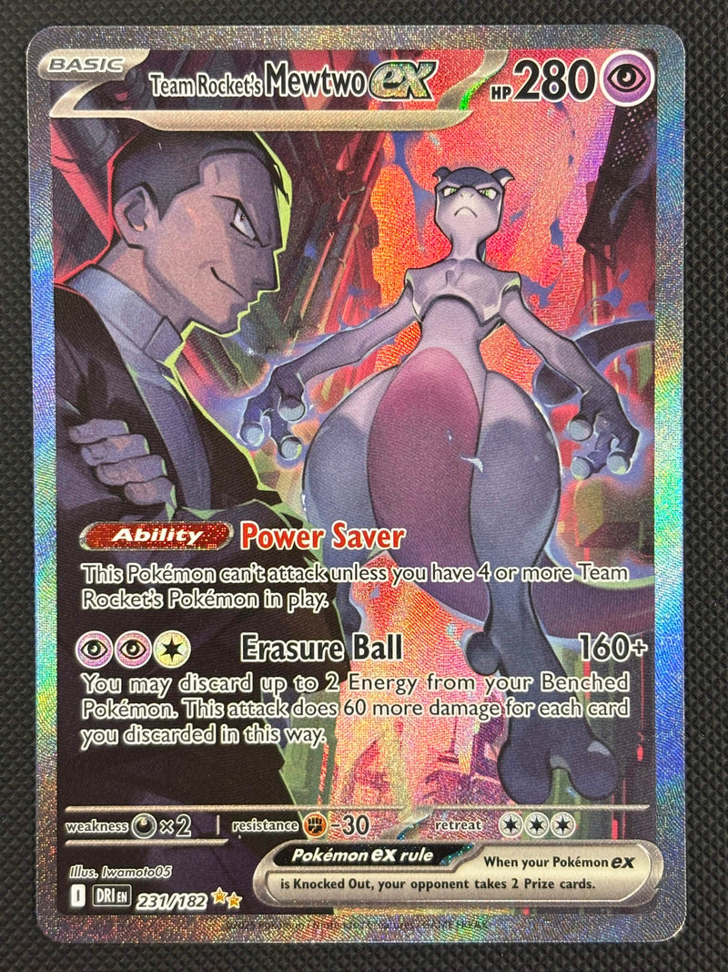 Team Rocket's Mewtwo ex (231/182) [Scarlet & Violet: Destined Rivals] SCAN