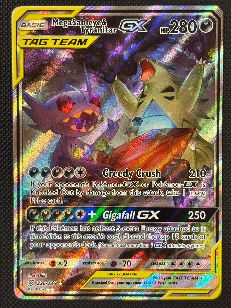Mega Sableye & Tyranitar GX (226/236) [Sun & Moon: Unified Minds] SCAN