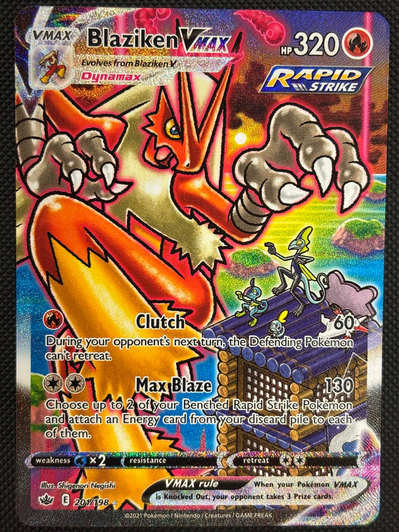 Blaziken VMAX (201/198) [Sword & Shield: Chilling Reign] SCAN