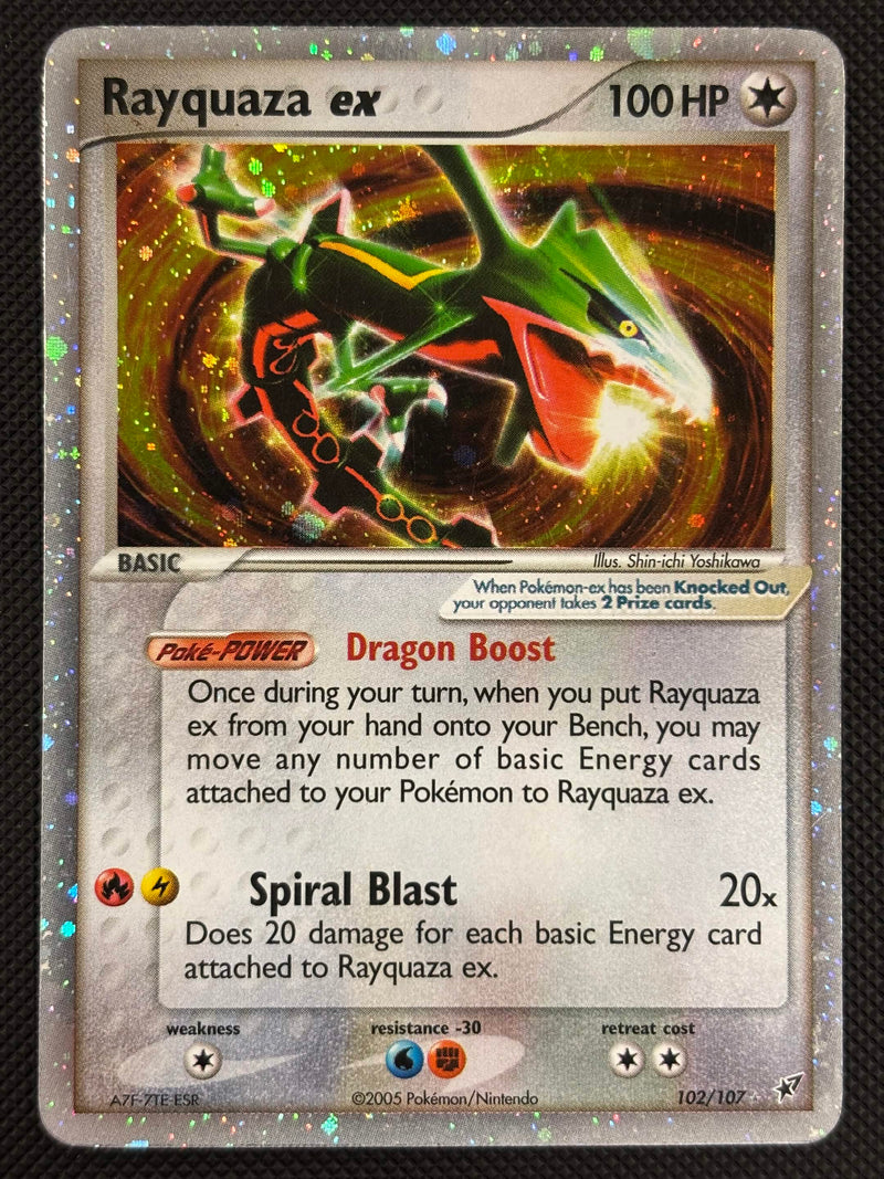 Rayquaza ex (102/107) [EX: Deoxys] SCAN