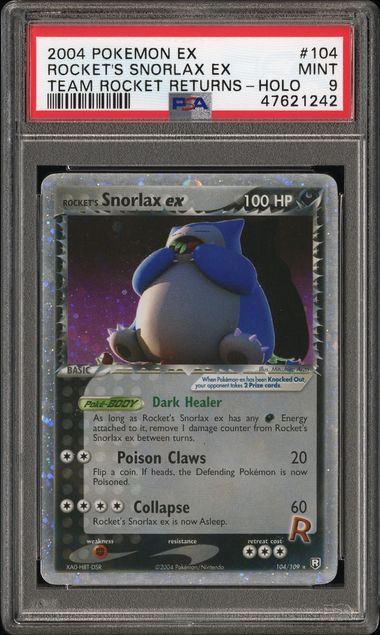2004 POKEMON EX TEAM ROCKET RETURNS