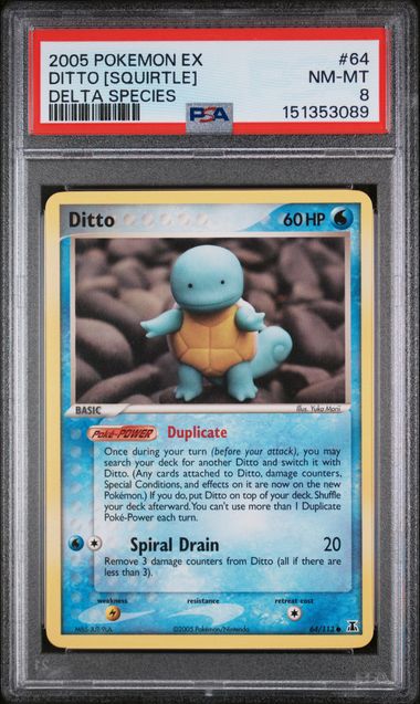 2005 POKEMON EX DELTA SPECIES