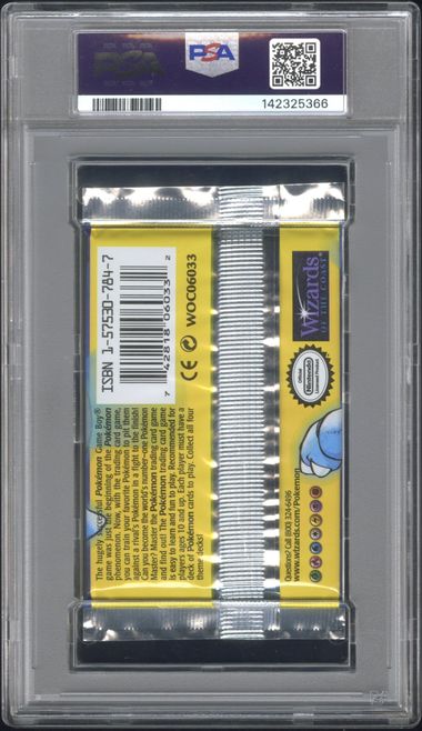 1999 Pokemon Base Set Pack 1ST EDITION: Blastoise