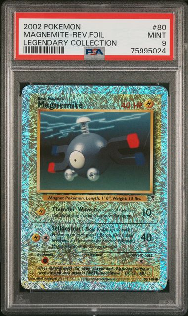 2002 POKEMON LEGENDARY COLLECTION