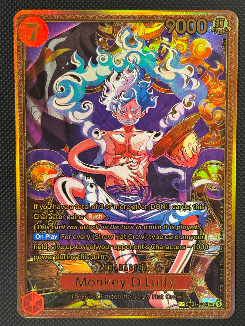 Monkey.D.Luffy (ST31-004)(SP) - The World's Strongest Warriors (OP17) SCAN