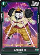 Android 19 [Blazing Aura Pre-Release Cards]