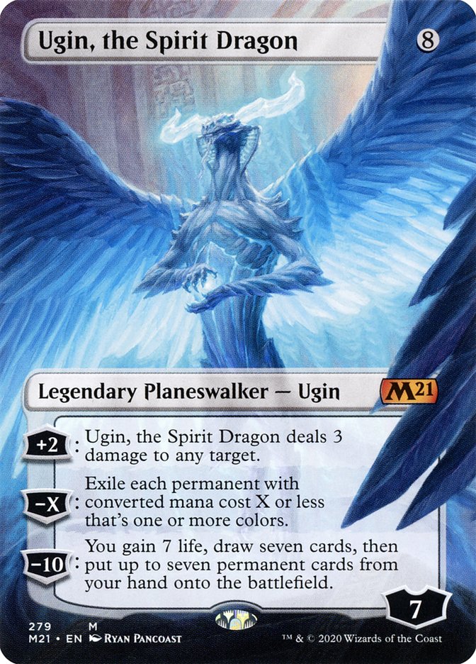 精霊龍、ウギン　アーティストプルーフ 英)【Foil】精霊龍、ウギン / Ugin, the Spirit Dragon【SLP