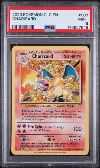 2023 POKEMON CLC-TRADING CARD GAME CLASSIC CHARIZARD & HO-OH ex DECK