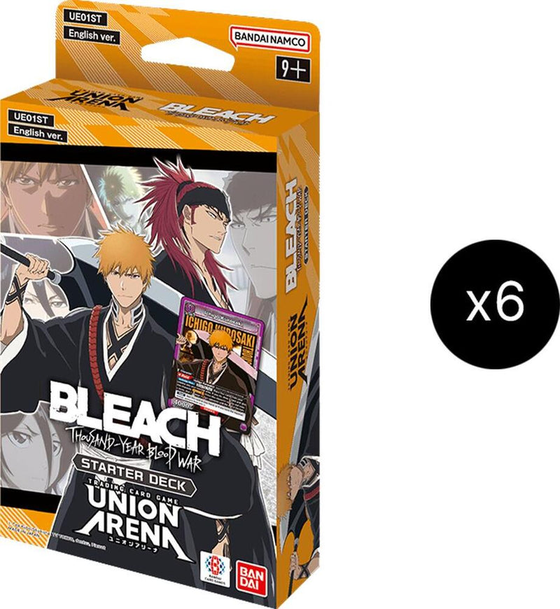 BLEACH: Thousand-Year Blood War - Starter Deck Display - UE01ST: BLEACH: Thousand-Year Blood War Starter Deck (UE01ST)