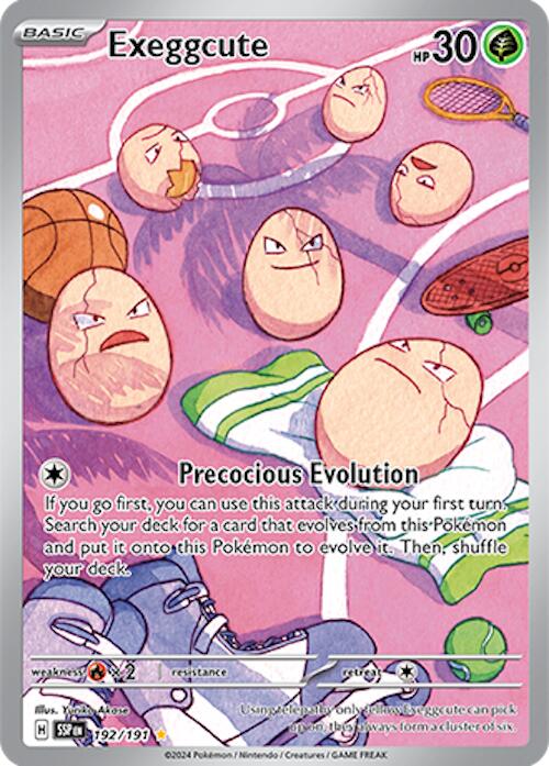 Exeggcute (192/191) [Scarlet & Violet: Surging Sparks]