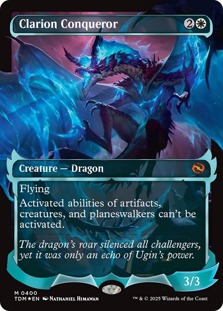 Clarion Conqueror (Showcase) [Tarkir: Dragonstorm] (Japanese)