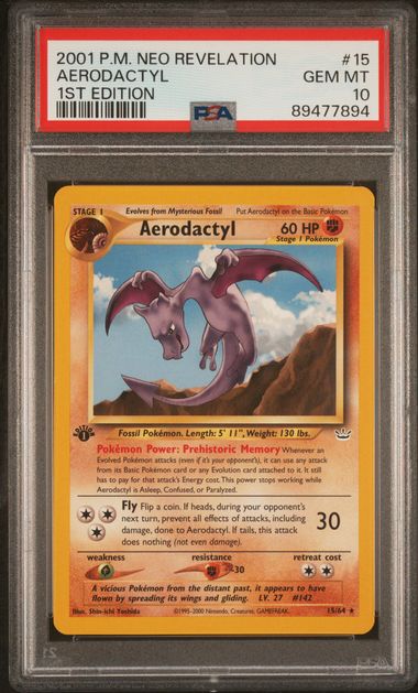2001 POKEMON NEO REVELATION