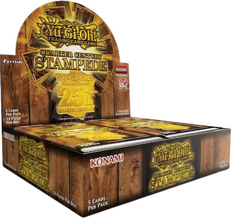 Yugioh - Quarter Century Stampede Booster Box - 1st Edition
