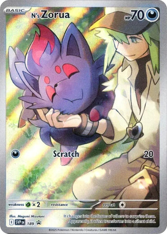 *SEALED* N's Zorua (SVP189) [Scarlet & Violet: Black Star Promos]