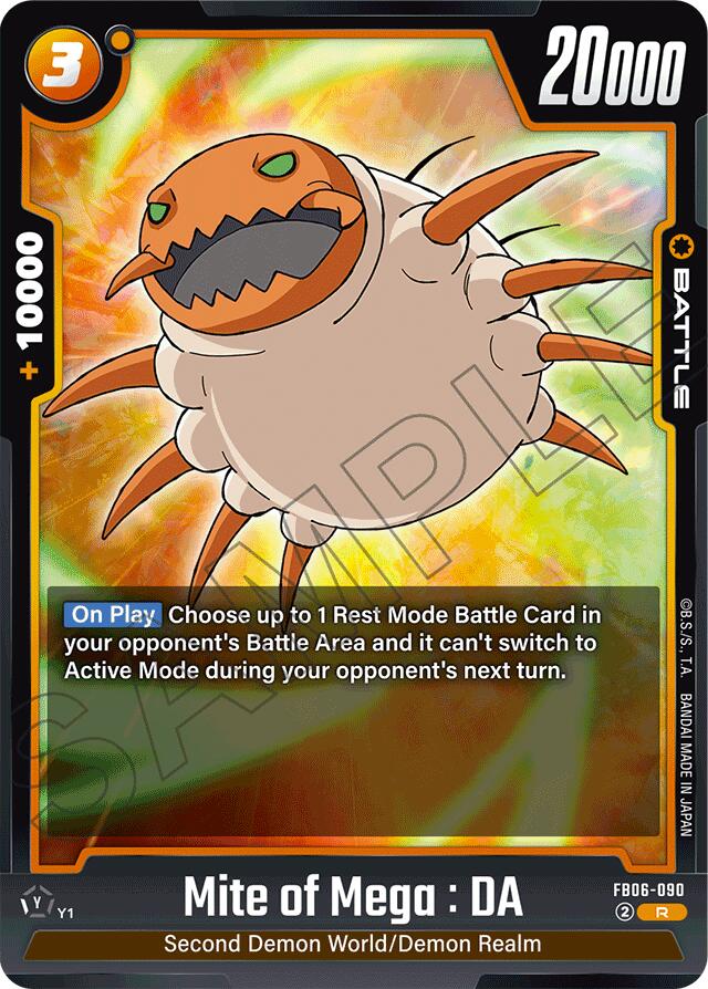 Mite of Mega : DA [Rivals Clash]