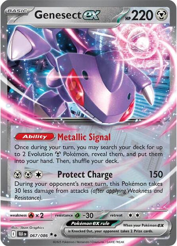 Genesect ex (067/086) [Scarlet & Violet: Black Bolt]