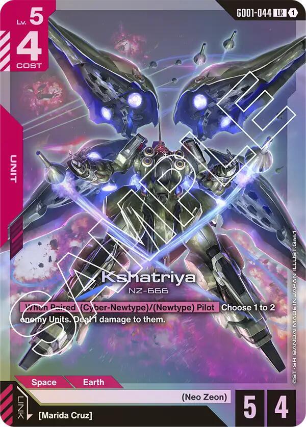 Kshatriya (GD01-044) - Newtype Rising (GD01)