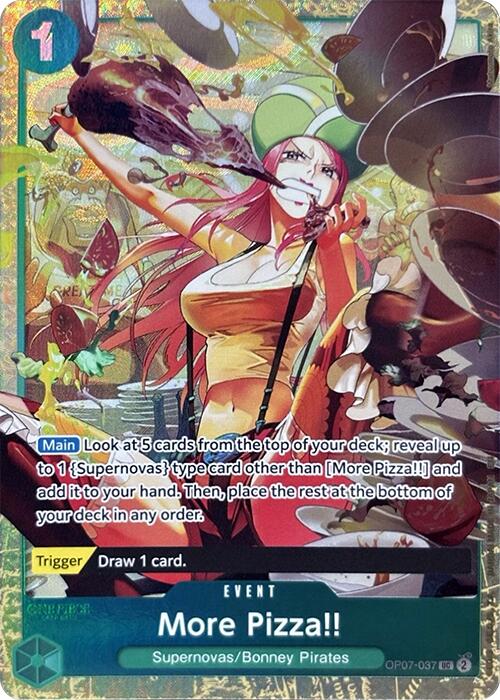More Pizza!! (Premium Card Collection -Best Selection Vol. 4-) [One Piece Promotion Cards]