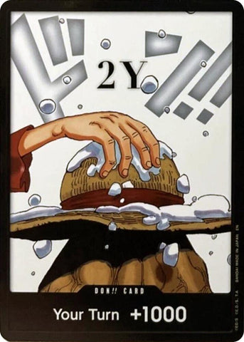 DON!! Card (2Y) (Double Pack Set Vol. 8) - Legacy of the Master (OP12)