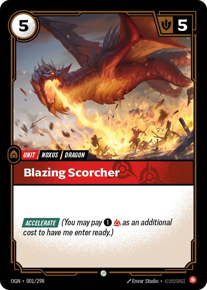 Blazing Scorcher - Origins (OGN)