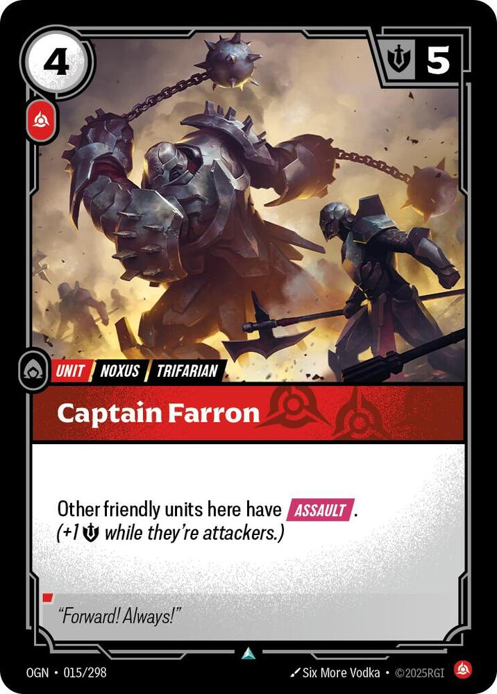 Captain Farron - Origins (OGN)