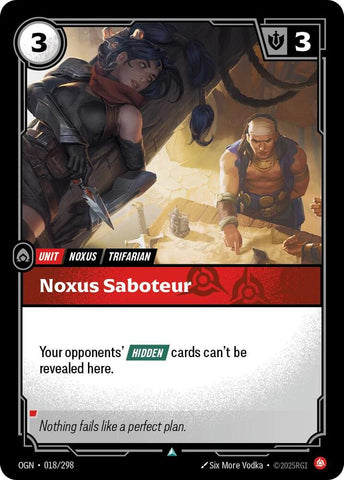 Noxus Saboteur - Origins (OGN)