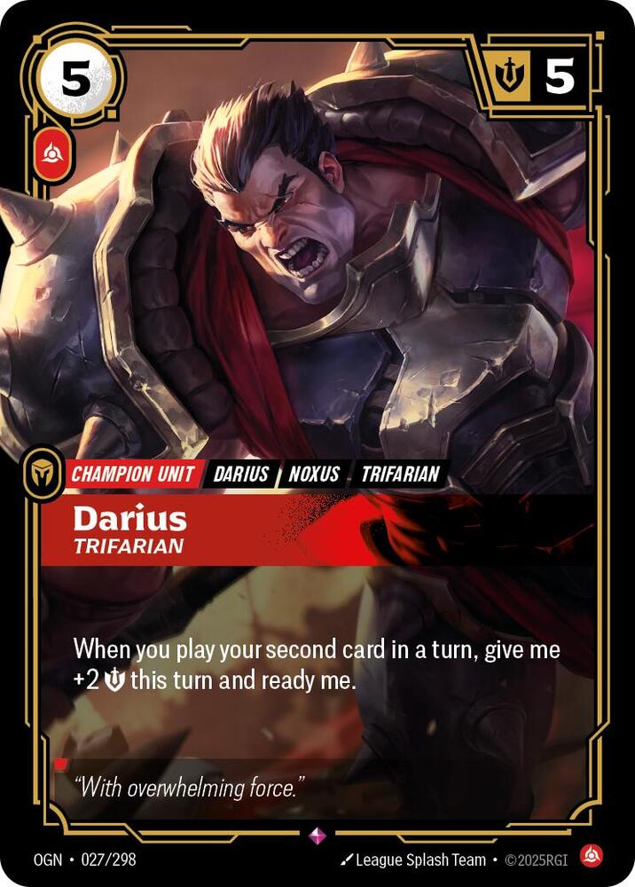 Darius - Trifarian - Origins (OGN)