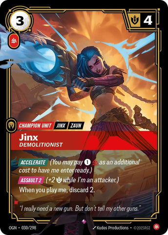 Jinx - Demolitionist - Origins (OGN)