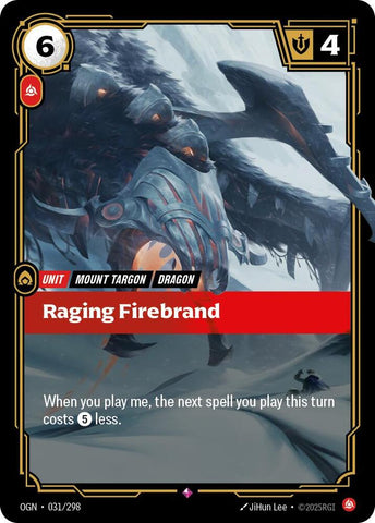 Raging Firebrand - Origins (OGN)