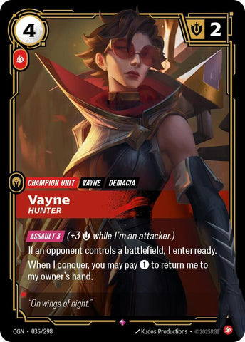 Vayne - Hunter - Origins (OGN)
