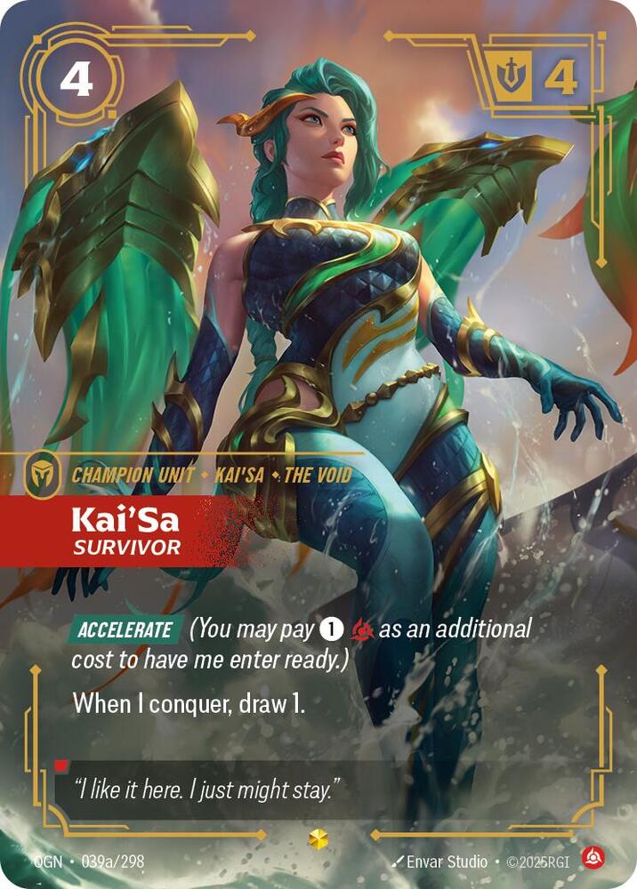 Kai'Sa - Survivor (Alternate Art) - Origins (OGN)