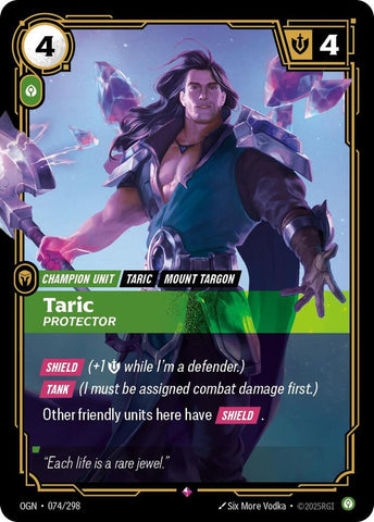 Taric - Protector - Origins (OGN)