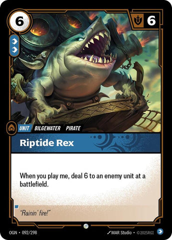 Riptide Rex - Origins (OGN)