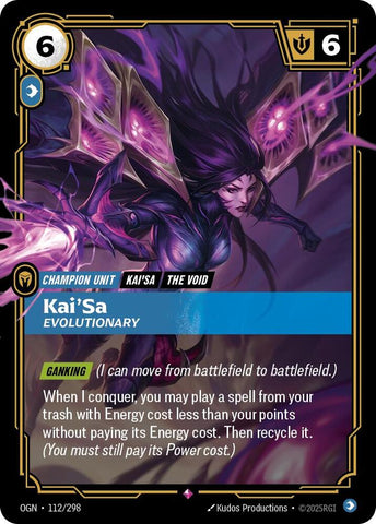 Kai'Sa - Evolutionary - Origins (OGN)
