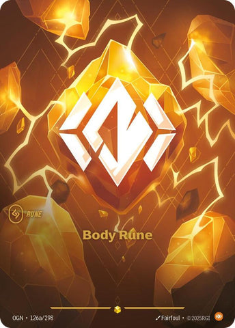 Body Rune (Alternate Art) - Origins (OGN)