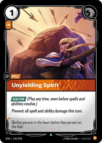 Unyielding Spirit - Origins (OGN)