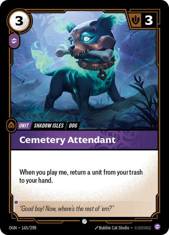 Cemetery Attendant - Origins (OGN)