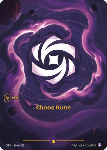 Chaos Rune (Alternate Art) - Origins (OGN)