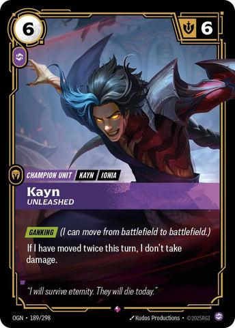 Kayn - Unleashed - Origins (OGN)