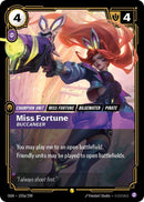 Miss Fortune - Buccaneer (Alternate Art) - Origins (OGN)